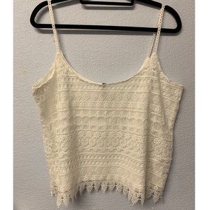 Lace Tank Top Divided